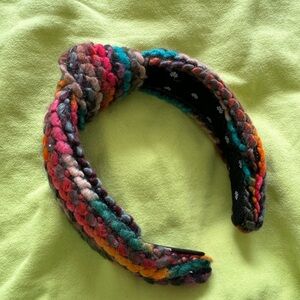 *FINAL* IRIS MIXED YARN KNOTTED HEADBAND